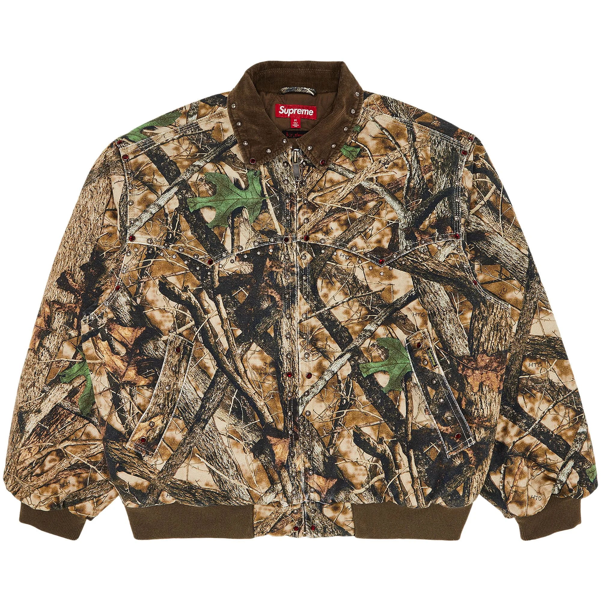 Supreme x b.b. Simon Studded Work Jacket 'TrueTimber HTC Fall Camo' - 1