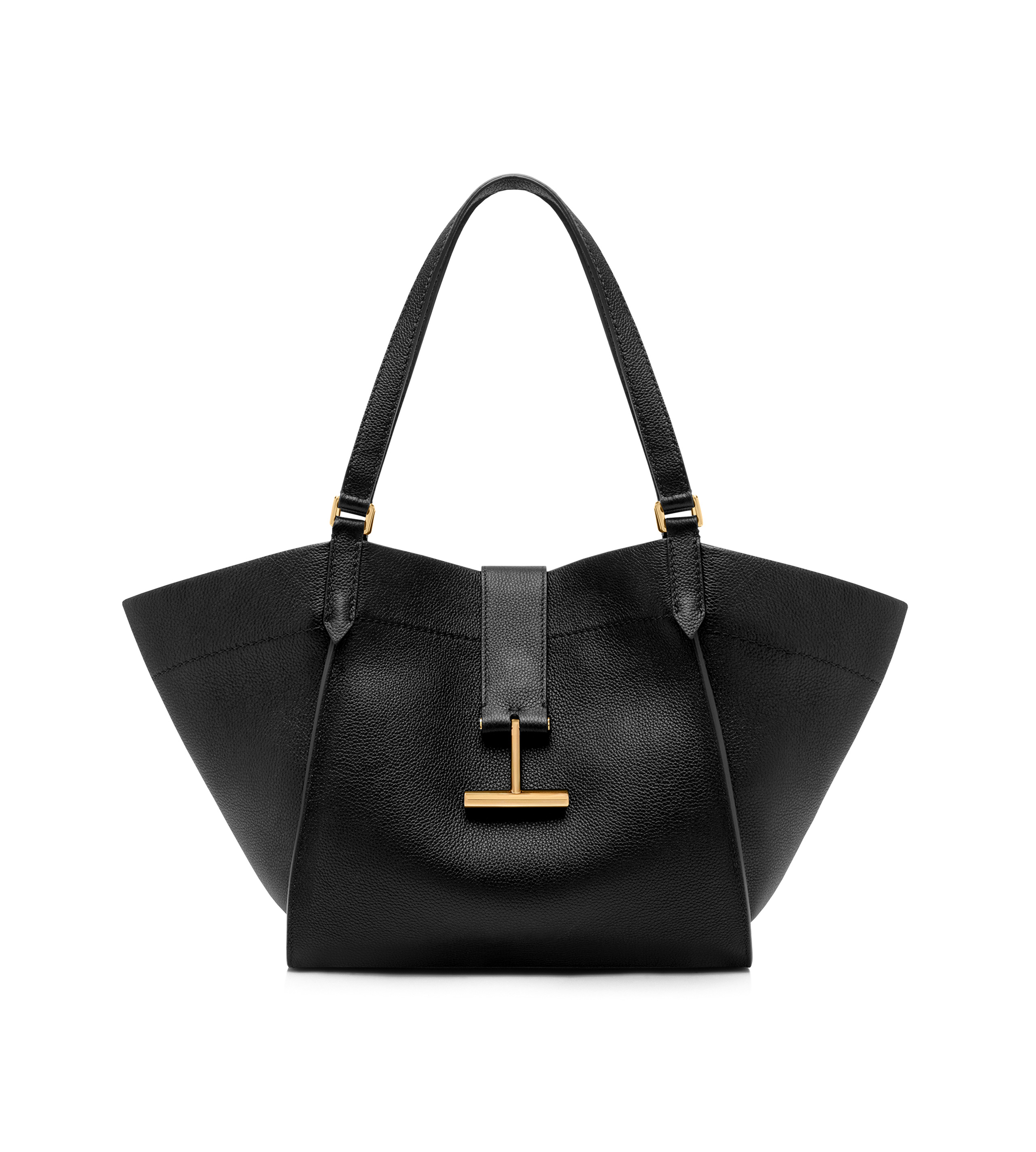 GRAIN LEATHER TARA MEDIUM TOTE - 1