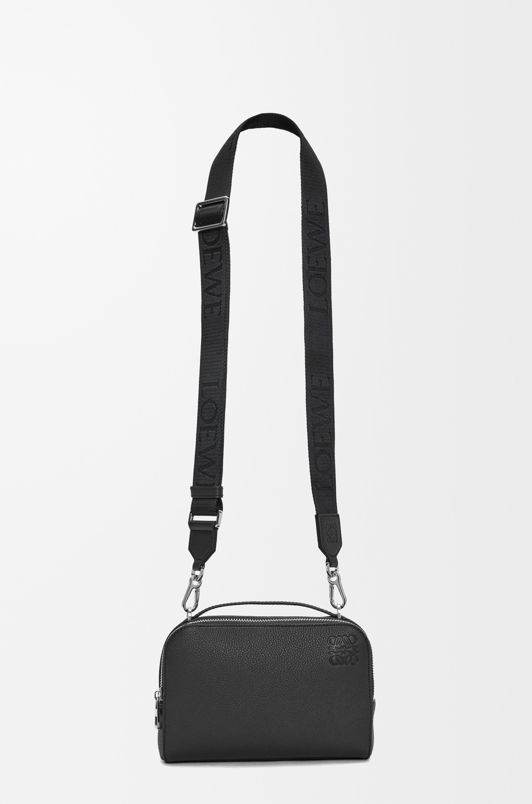 Mini Camera Crossbody bag in soft grained calfskin - 4