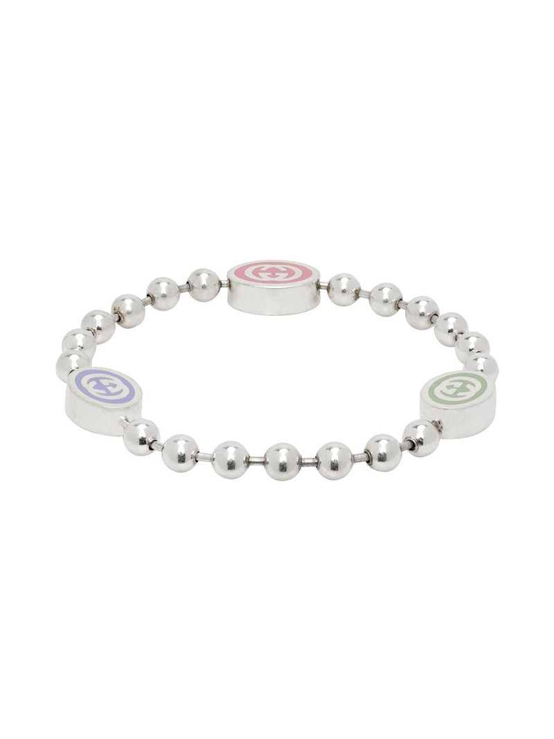 Silver Ball Chain Bracelet - 1