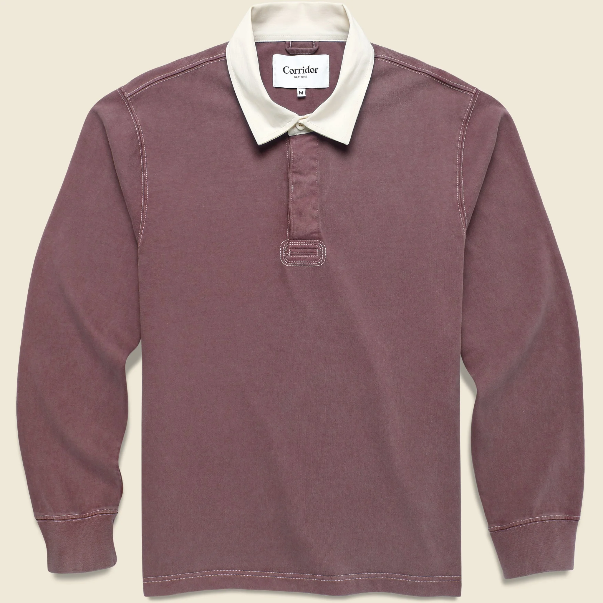 Rugby Shirt - Wine - 1