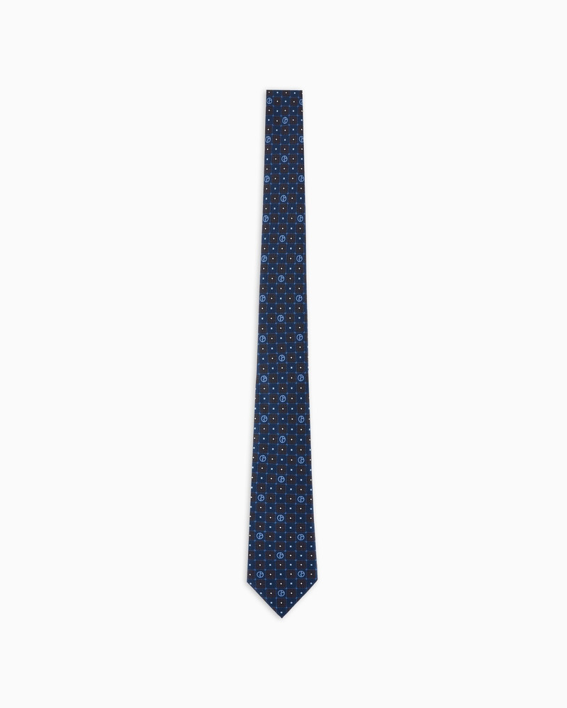 PRINTED SILK TIE 1