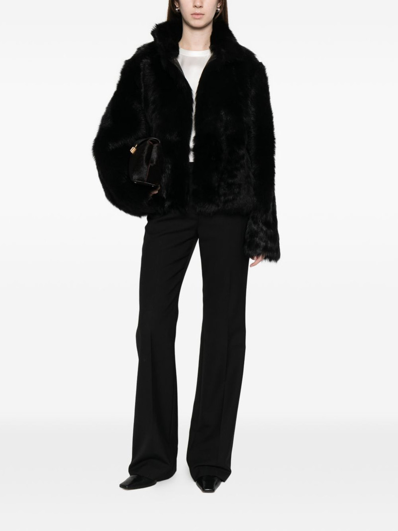 TOTEME silky shearling jacket outlook