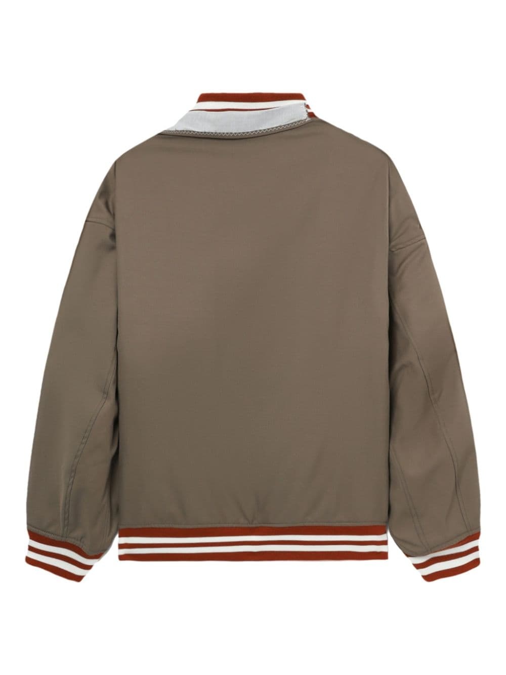 layered bomber jacket - 6