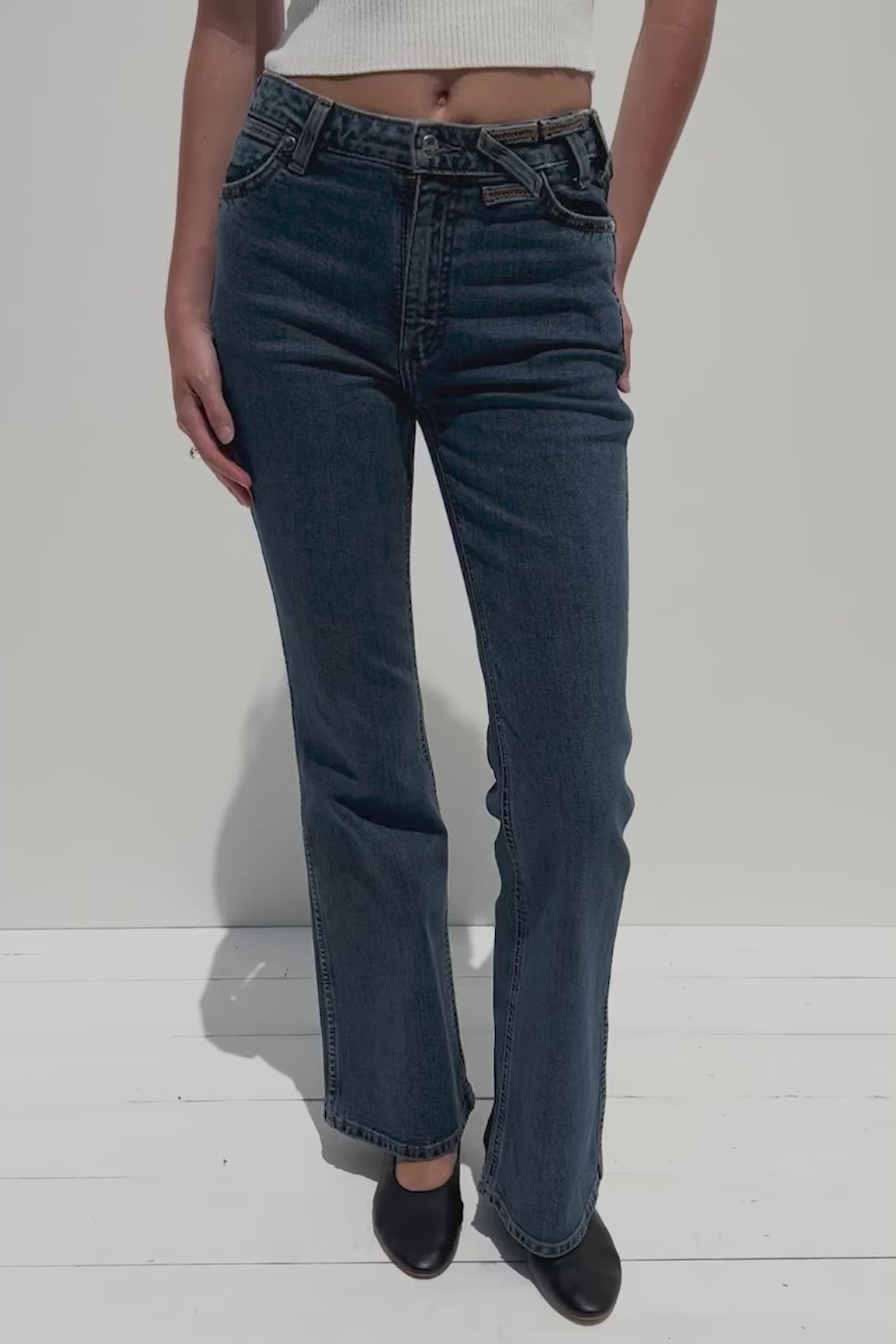 STAUD WRANGLER THE MUST INDIGO WASH - 5