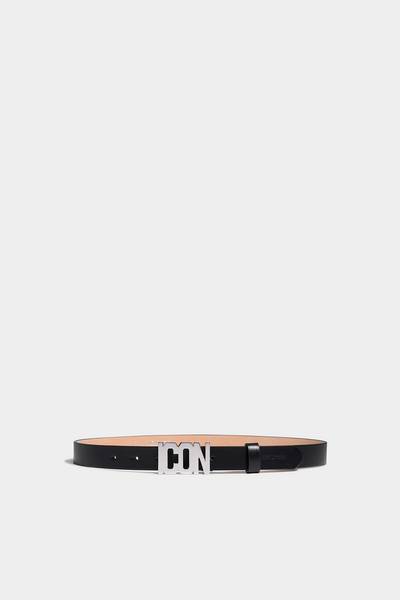 DSQUARED2 BE ICON PLAQUE BELT outlook