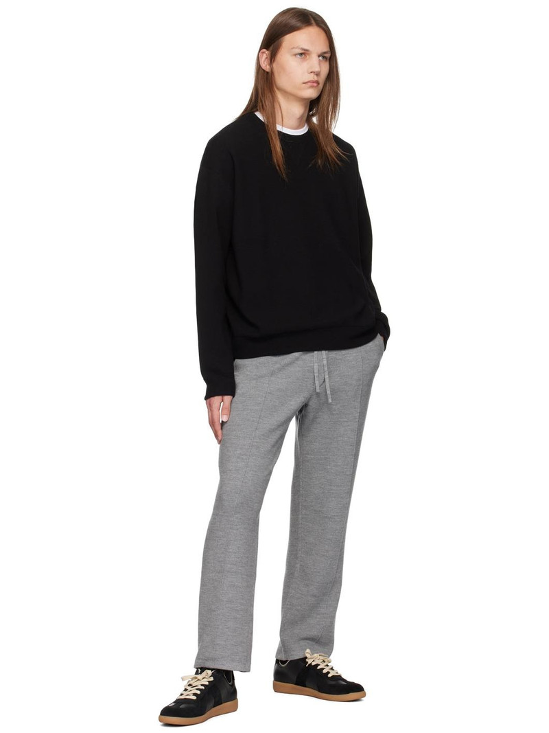 SOLID HOMME Gray Drawstring Sweatpants outlook