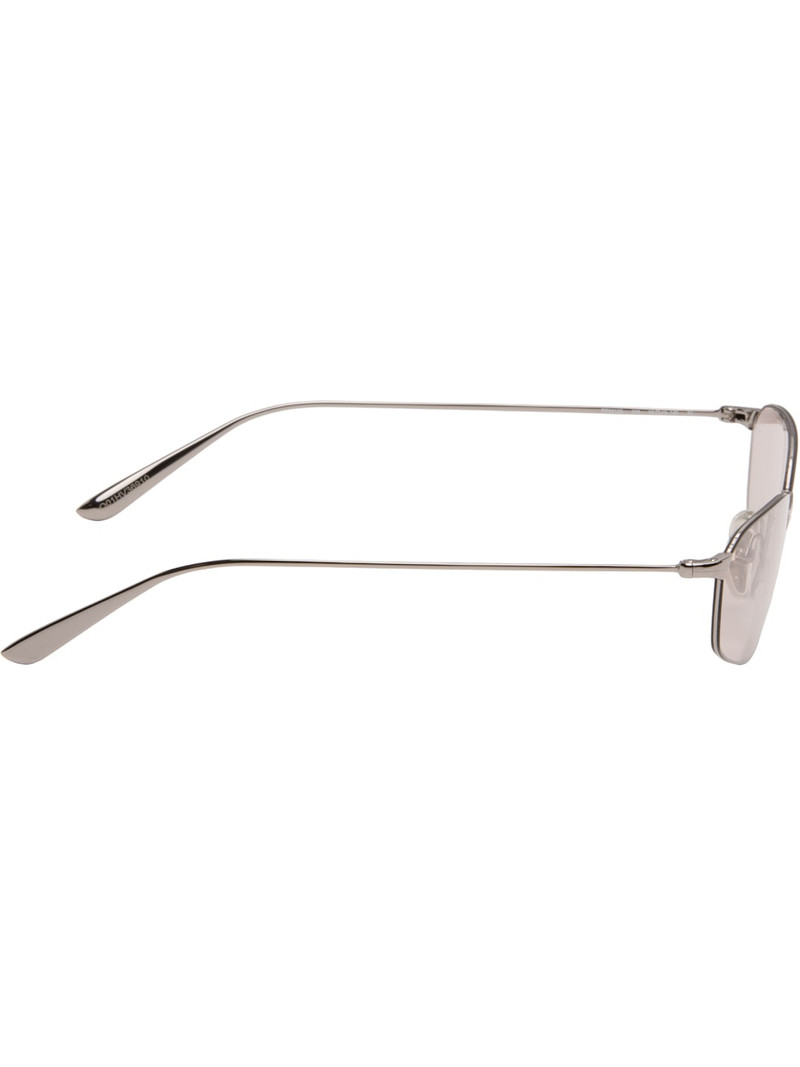 BALENCIAGA Silver Invisible 2.0 Sunglasses outlook