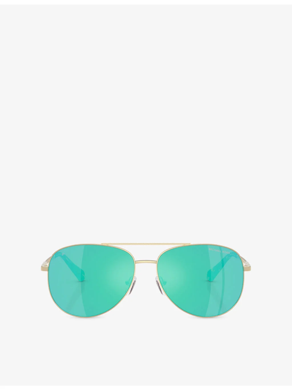 MK1172 Perledo Aviator-Frame Metal Sunglasses - 1