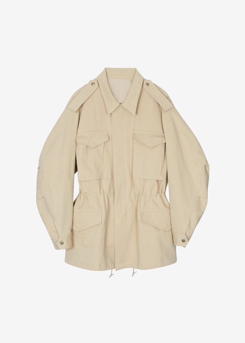 Toran Cargo Jacket - Beige 1