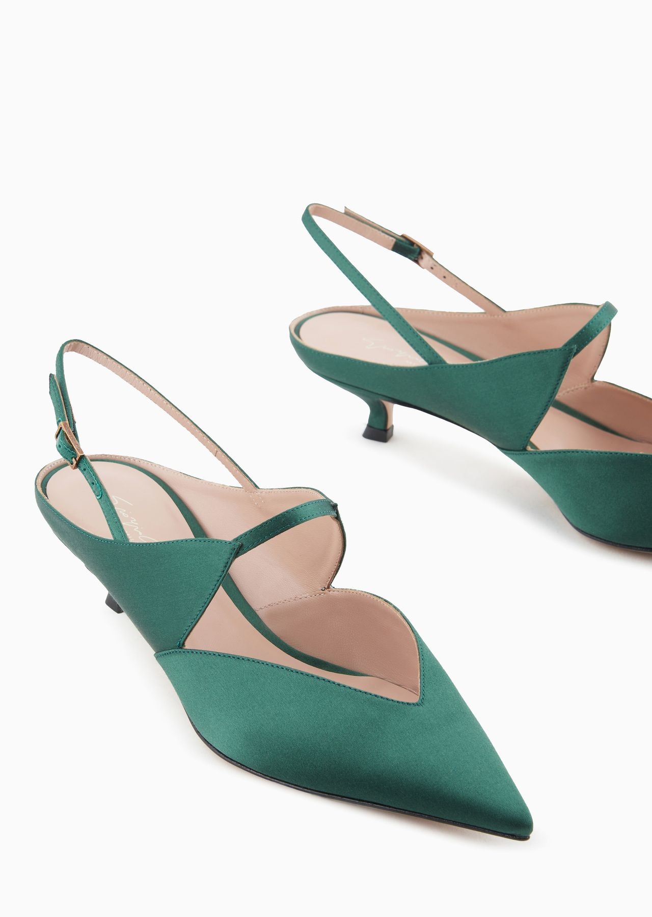 Satin slingbacks - 5