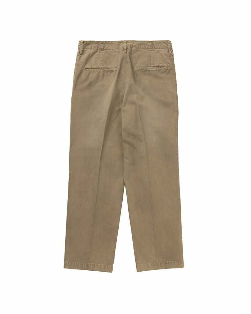 FIELD CHINO PANTS DMGD KHAKI - 2