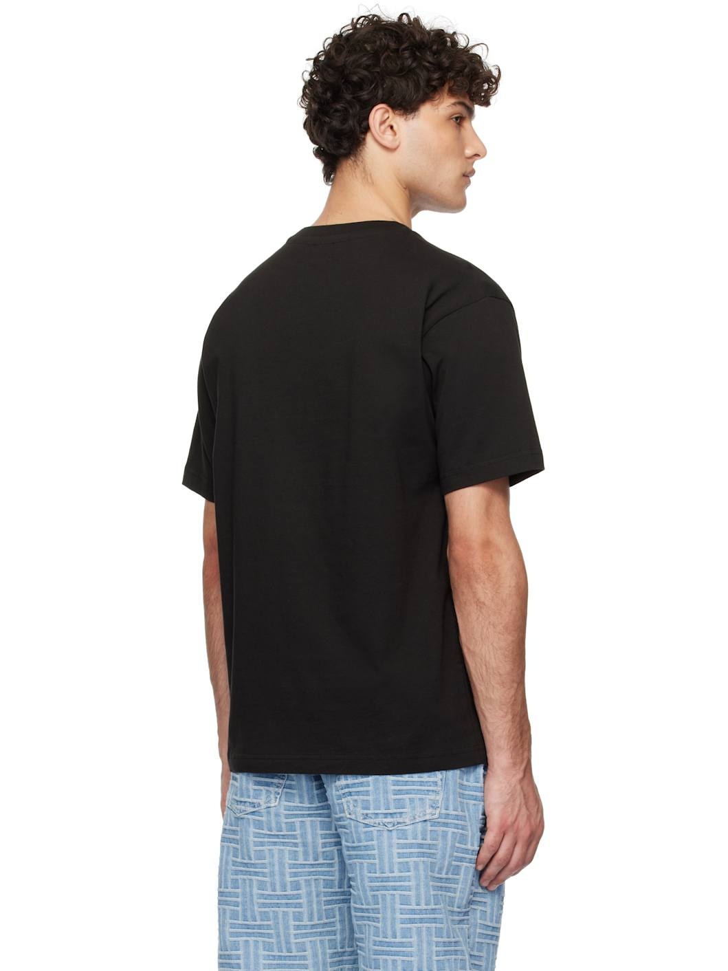 Black Kenzo Paris VERDY Edition Embroidered T-Shirt - 3