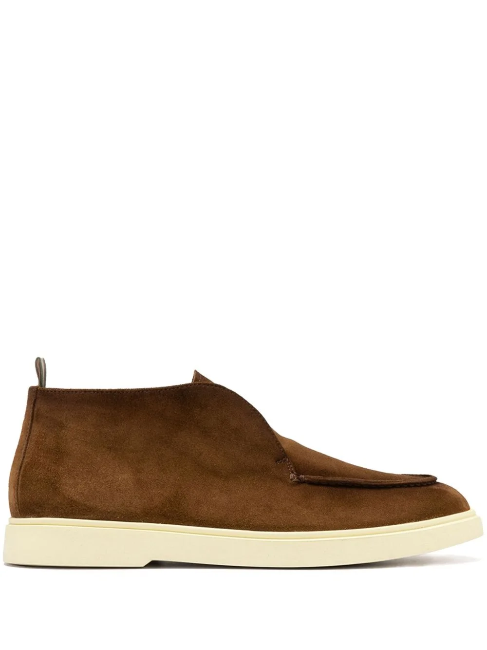 suede low-top sneakers - 1