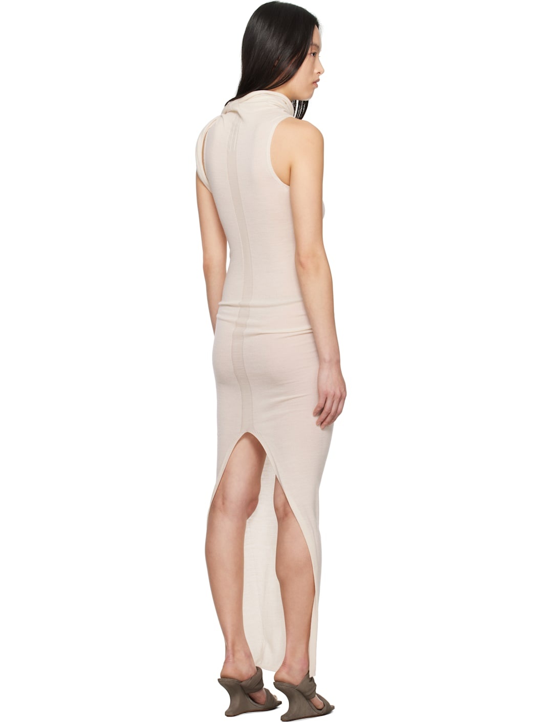 Off-White Hollywood Banded T Maxi Dress - 3