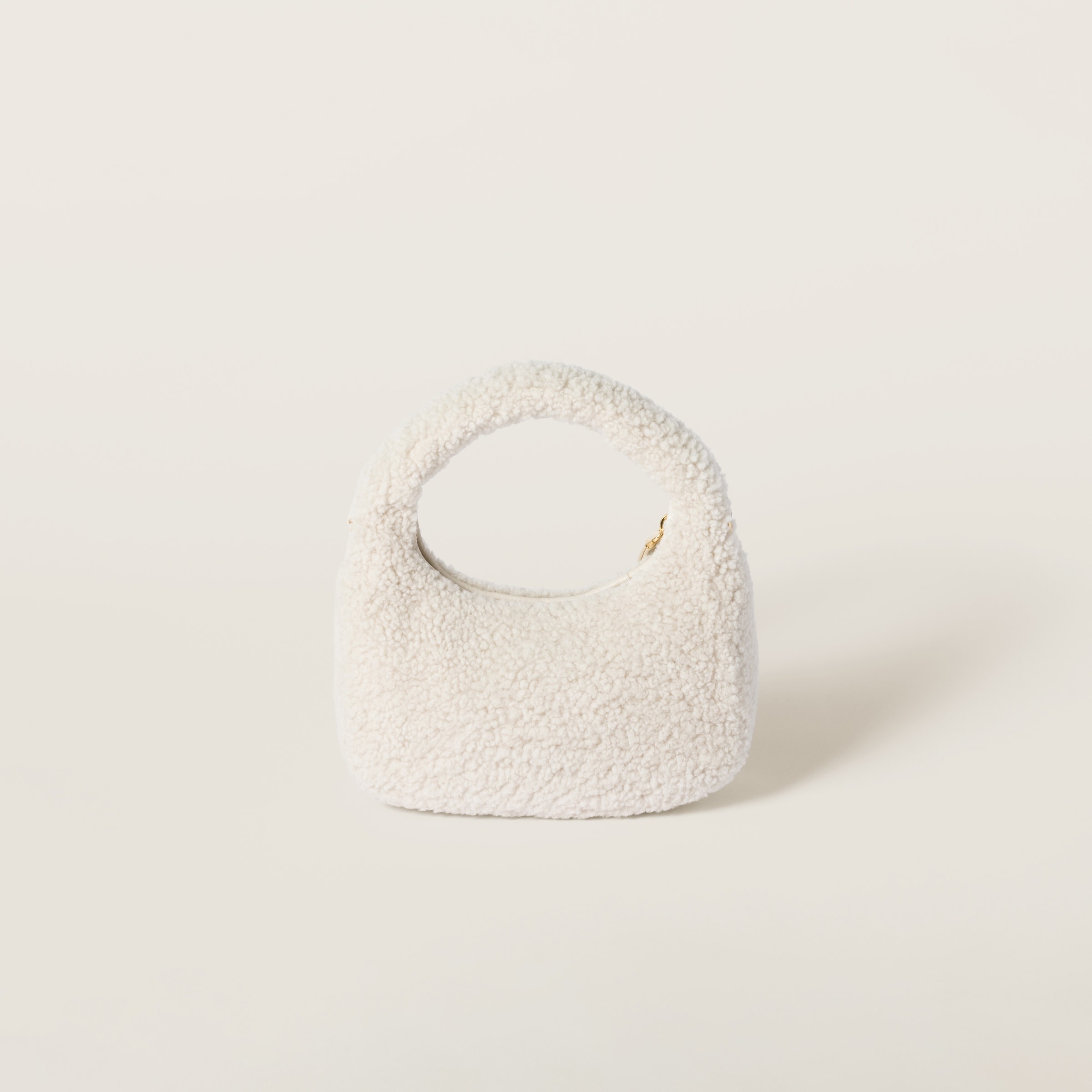 Wander shearling hobo bag - 4