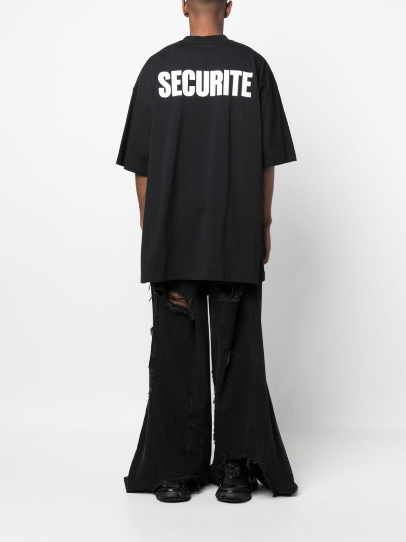 Securite cotton T-shirt 4