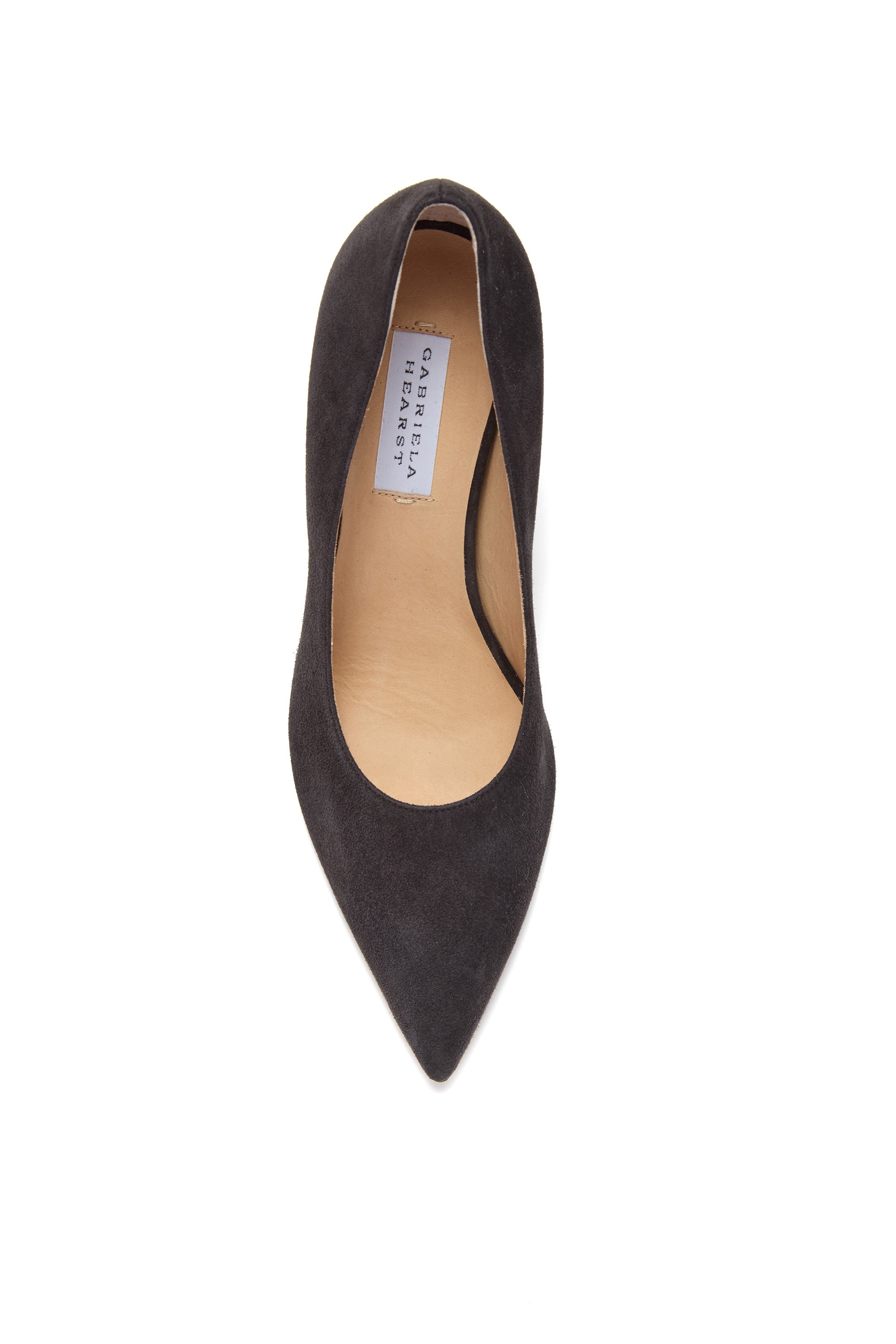 Edwina High Heel Stiletto Pump in Chocolate Suede - 4