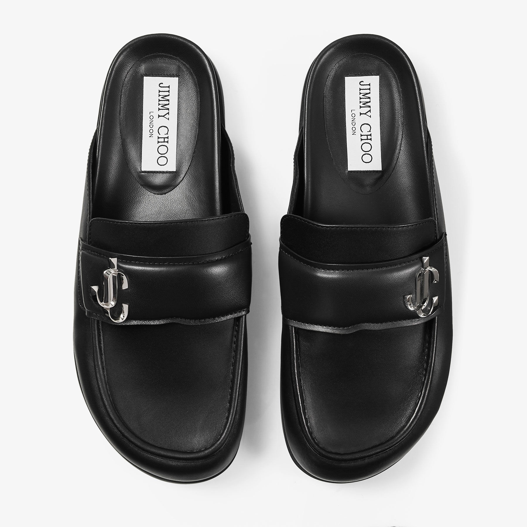 Milo Mule
Black Calf Leather Backless Mule - 3