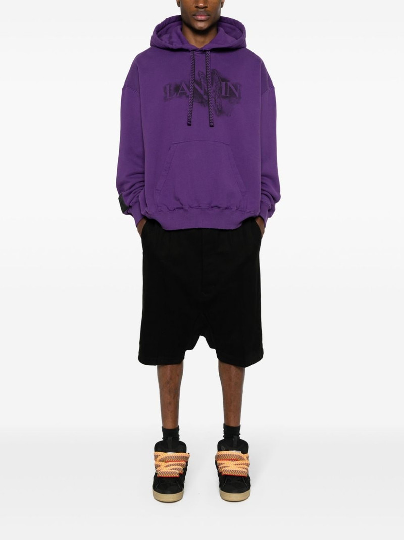 x Future logo-print cotton hoodie 3