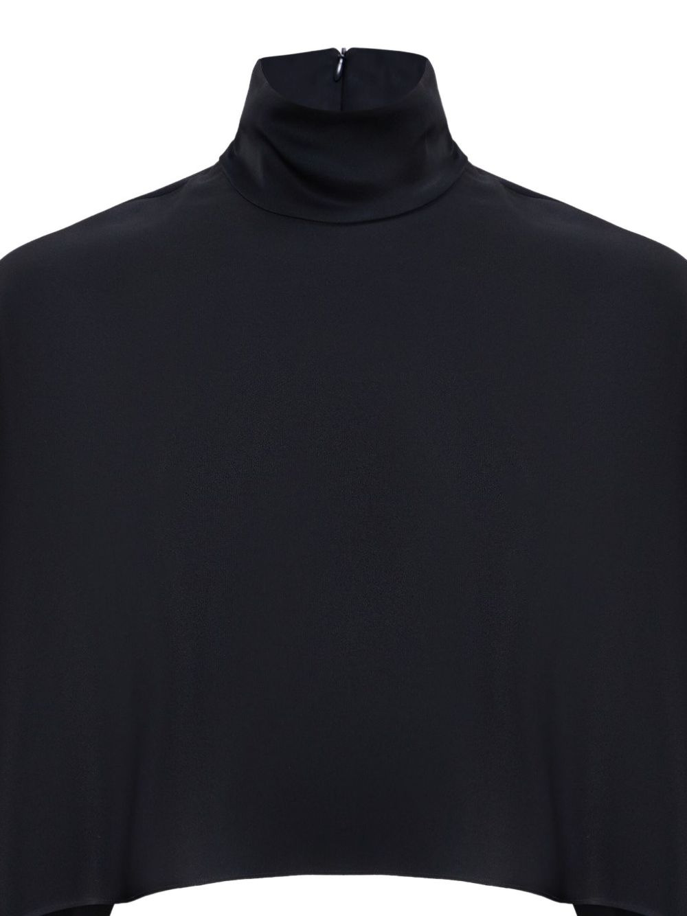 high-neck cropped top - 3