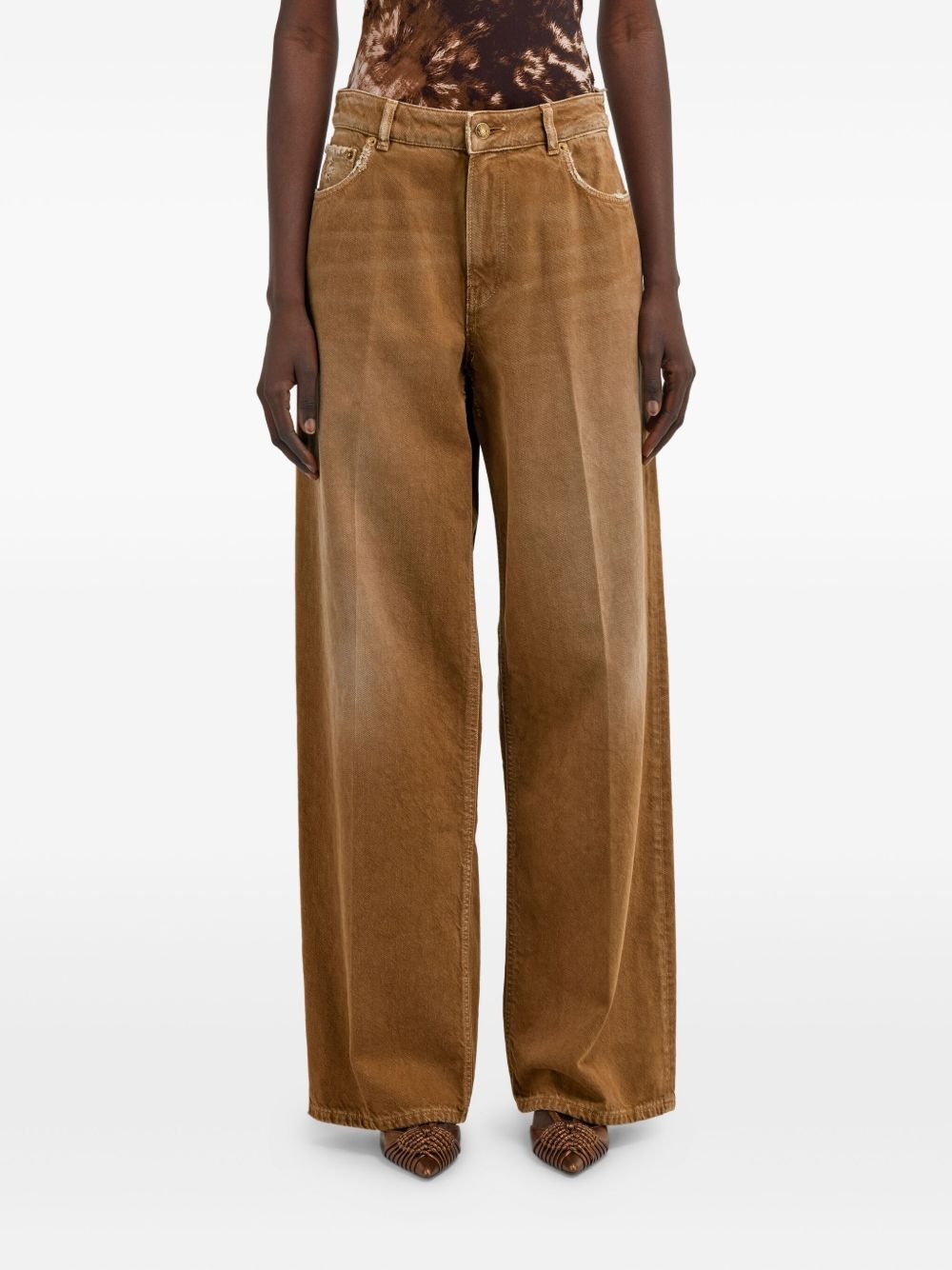 wide-leg jeans - 3