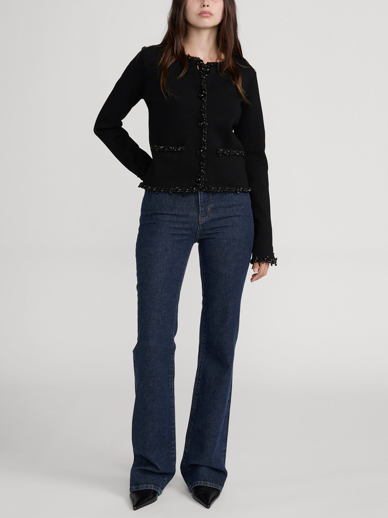 FRAME The Beaded Trim Jacket outlook