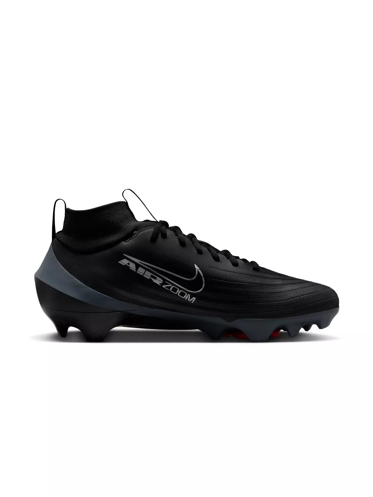 Vapor Pro 1 "Black/Dark Grey/Bright Crimson" Men's Football Cleat - 2