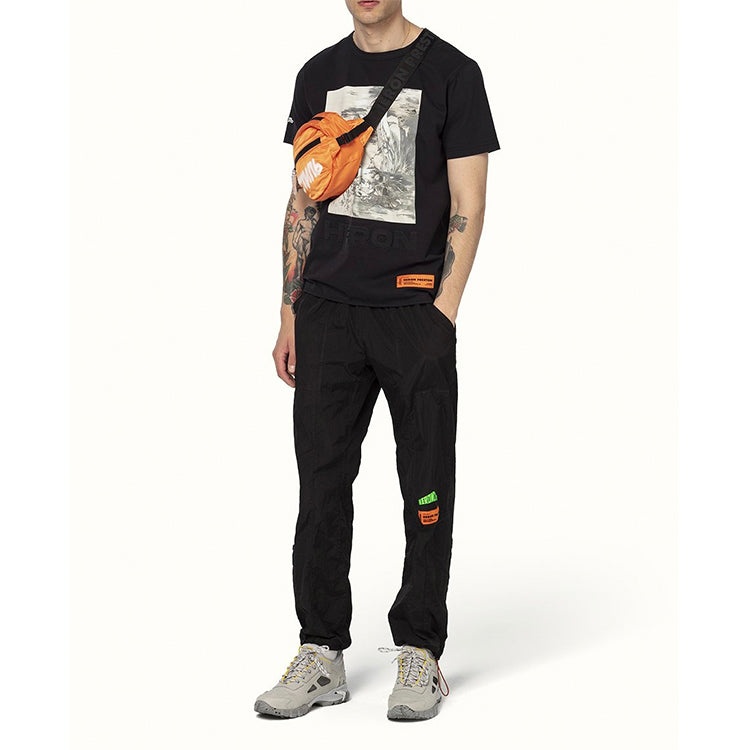Heron Preston Heron Birds Short-Sleeve T-Shirt 'Black/Multi' HMAA011S209140221088 - 3