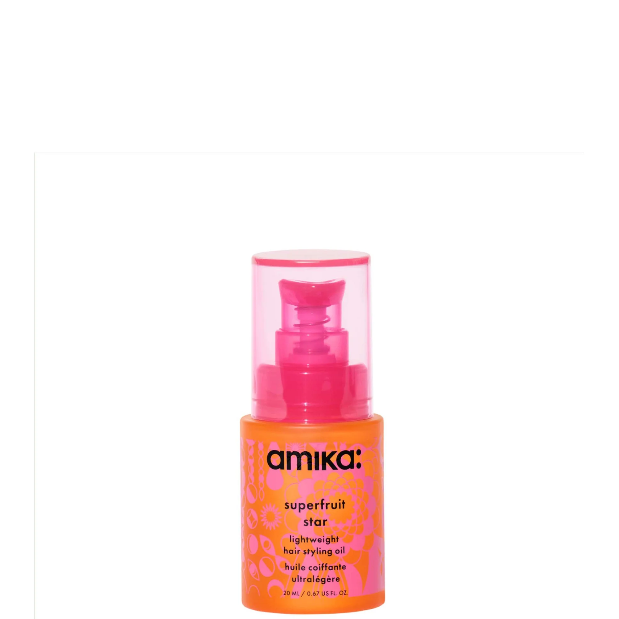 Amika Superfruit Star Lightweight Hair Styling Oil 20ml - 1