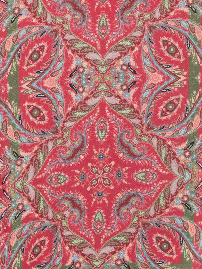 Etro paisley-pattern wool scarf outlook