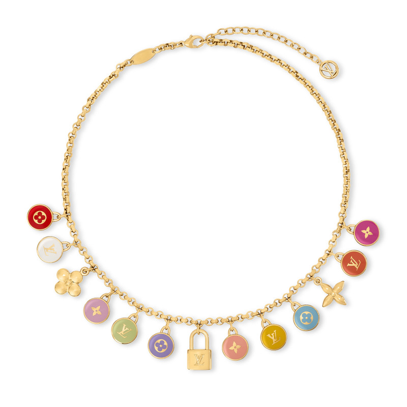 LV Confetti Necklace 1