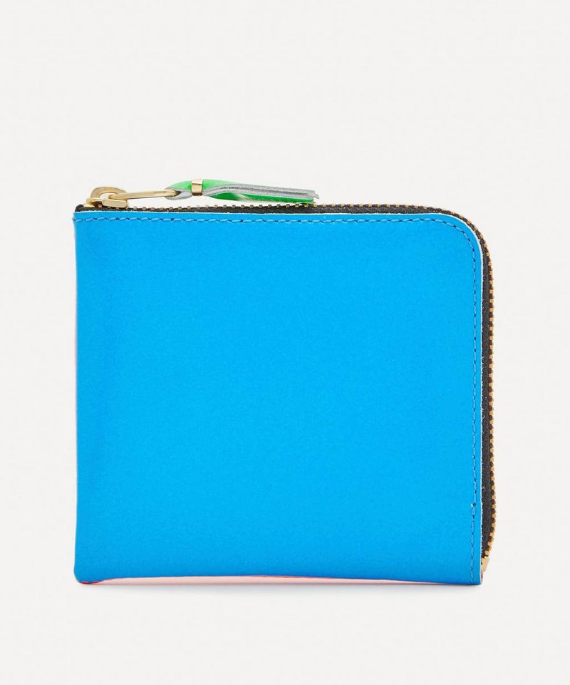 Leather Super Fluo Wallet - 1