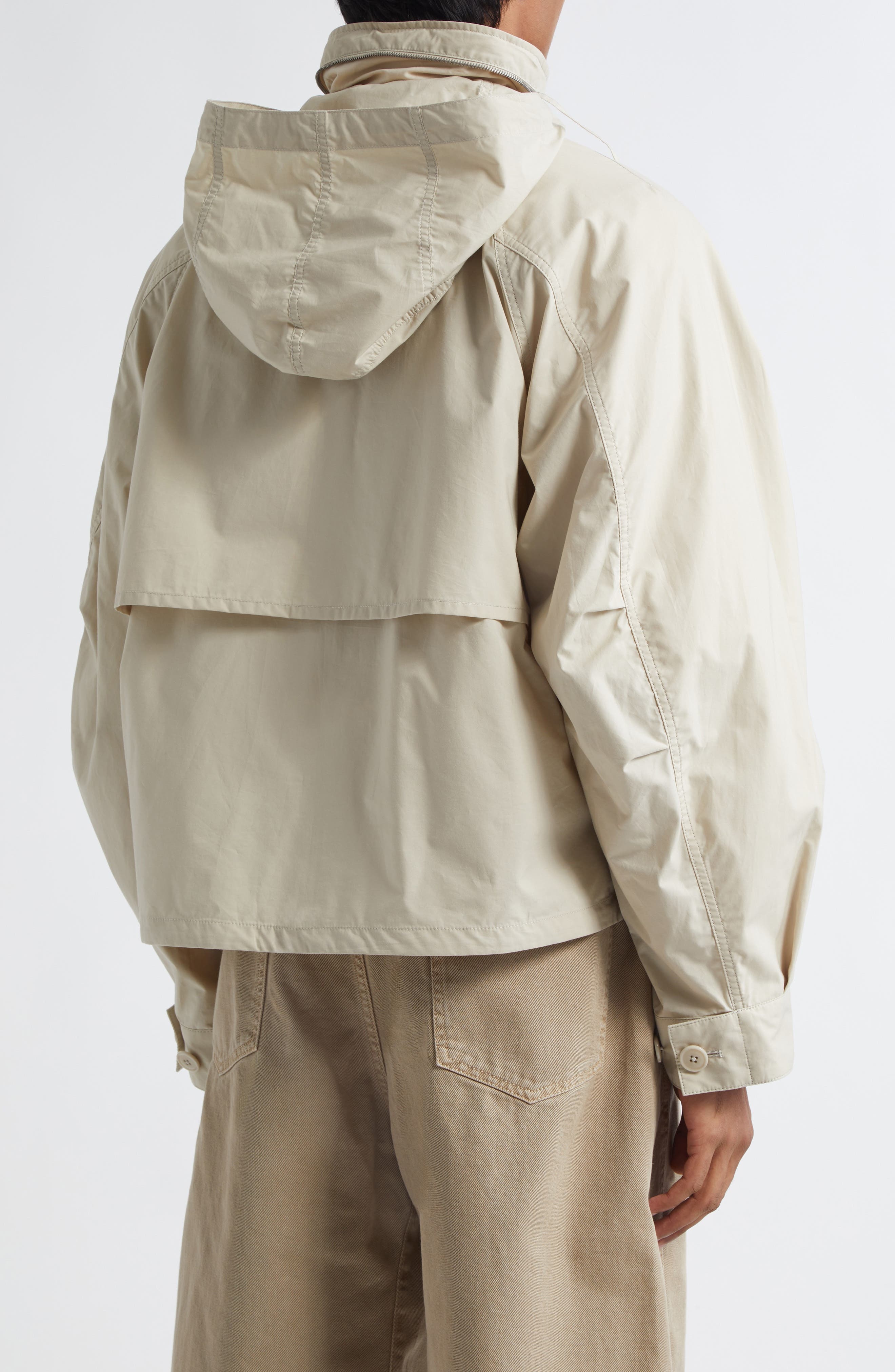 Lemaire Parachute Blouson Jacket in Stone Beige at Nordstrom - 3