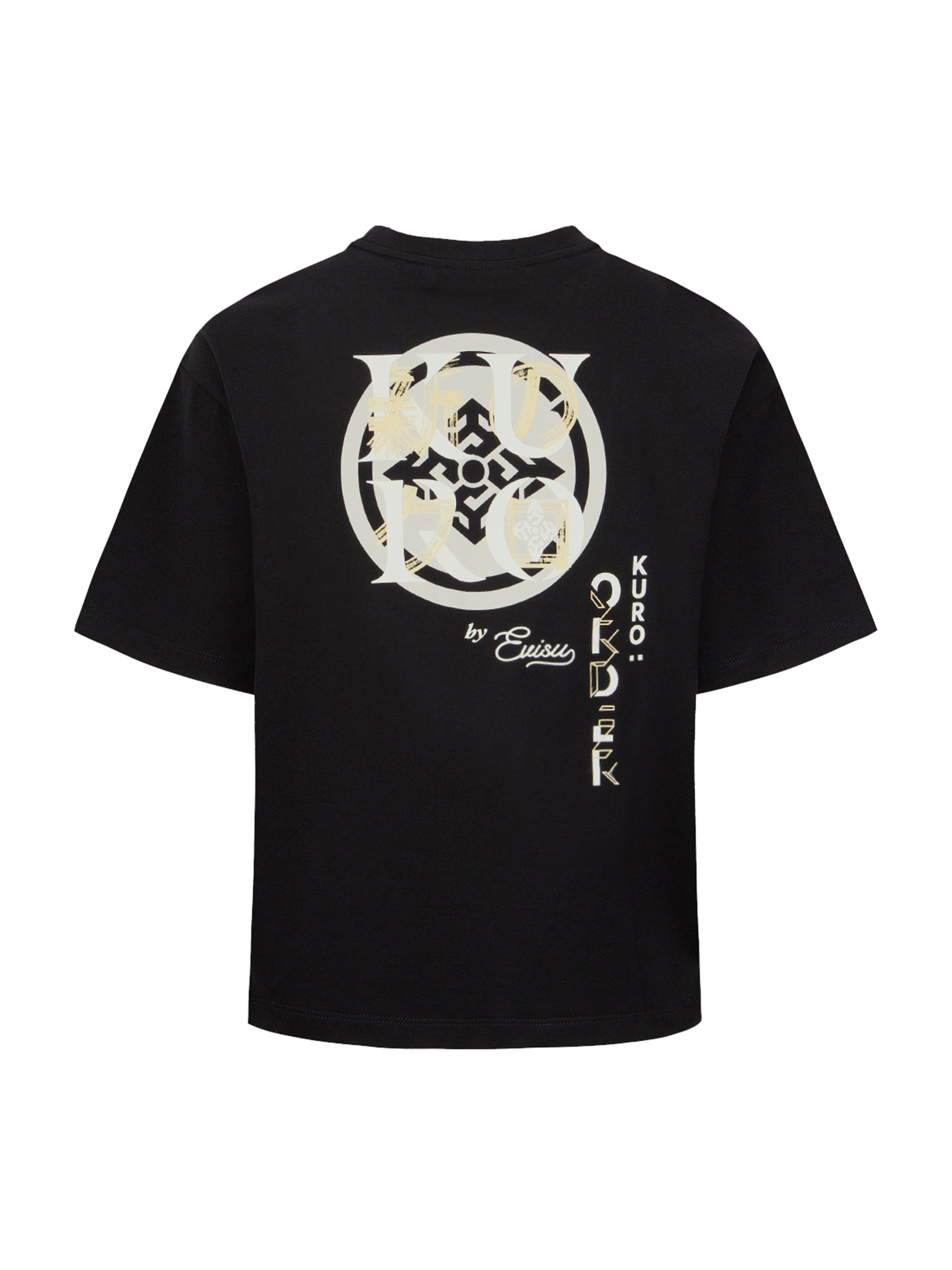 Logo and Kamon Print T-shirt - 12