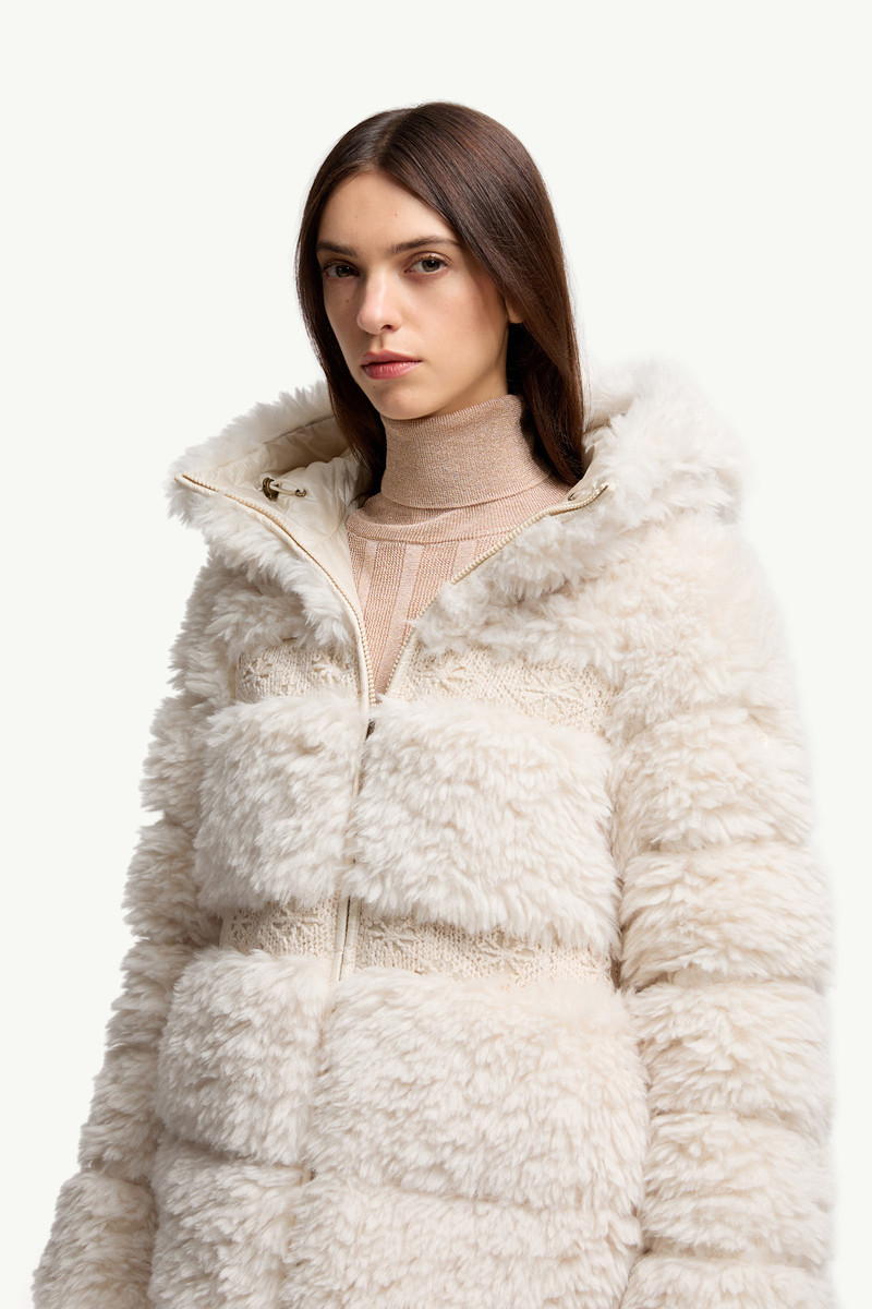 Verie Teddy Hooded Short Down Jacket 6
