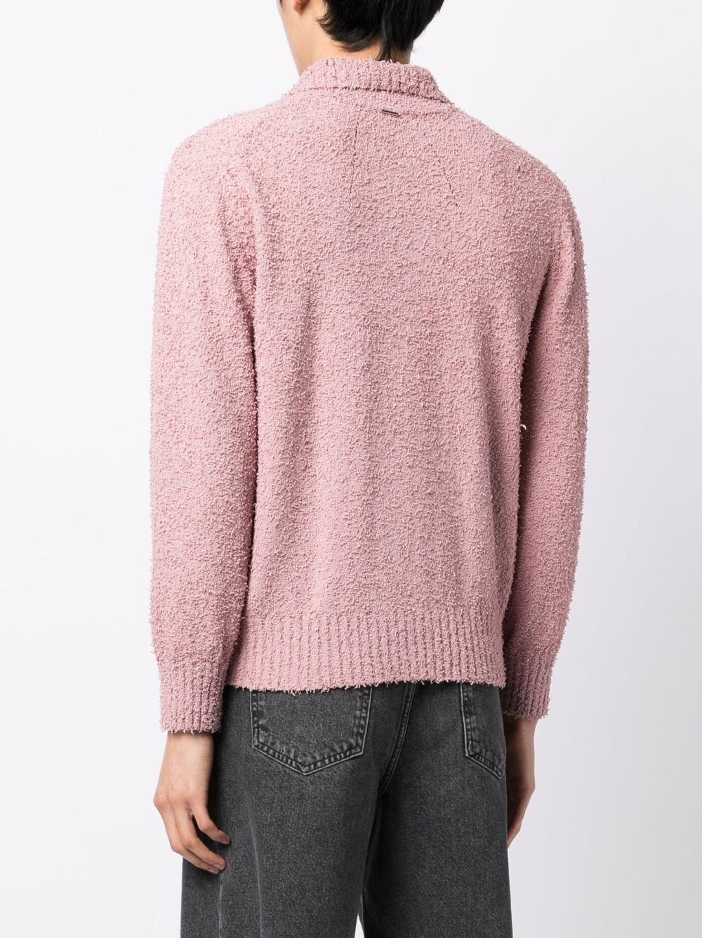 long-sleeve knitted cardigan - 4