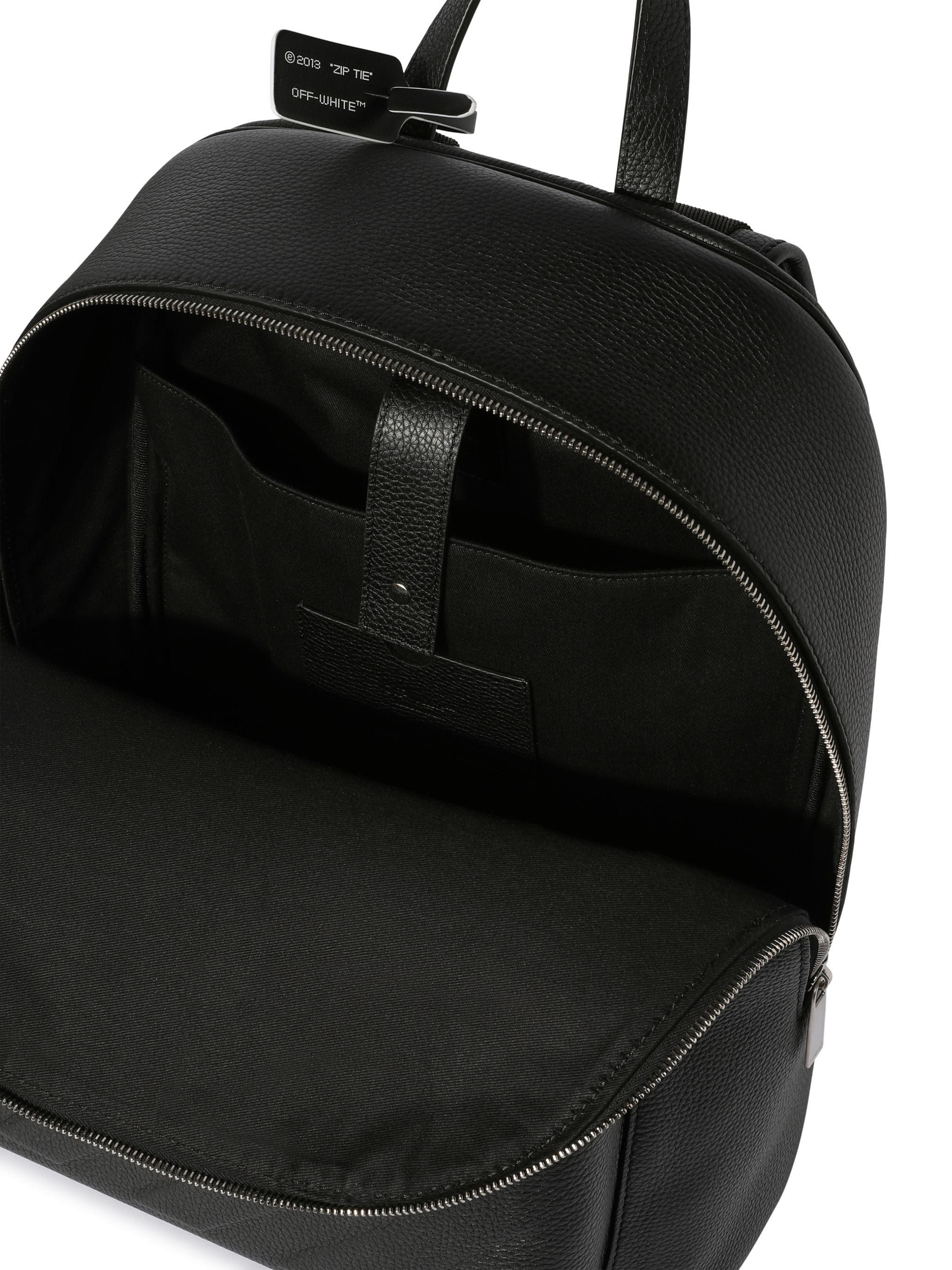 Diag Leather Backpack - 5