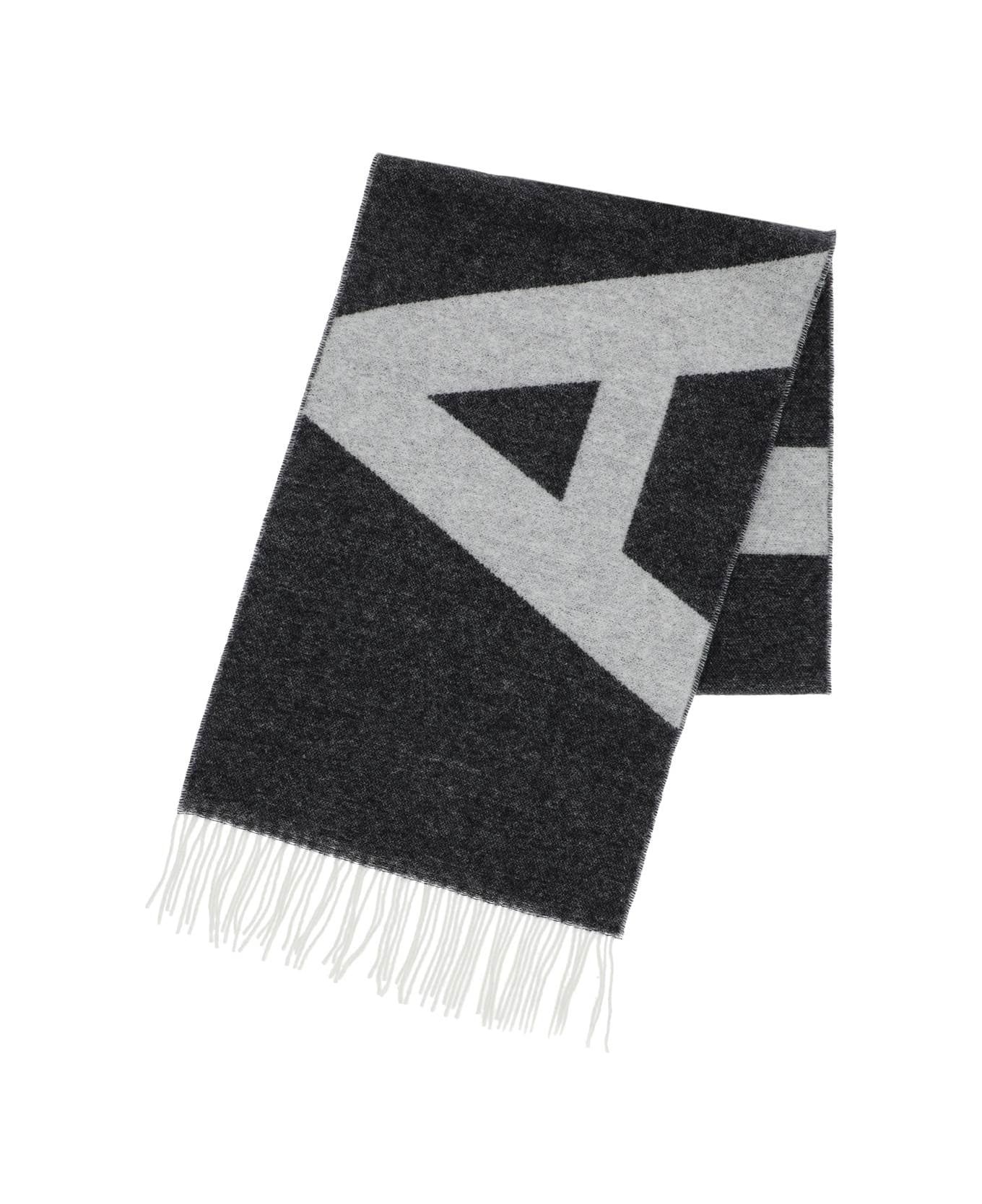 Black 'malò' Scarf - 3