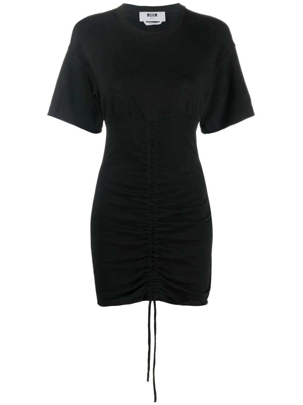 cutout ruched T-shirt dress - 1