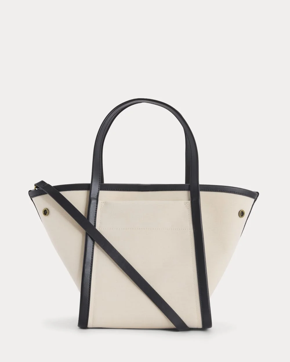 CANVAS MINI LUG TOTE - 1