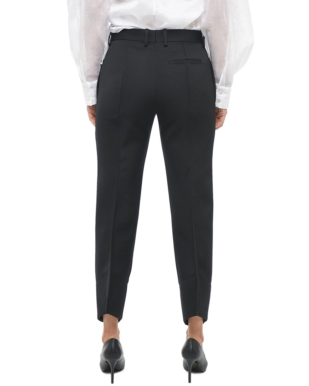 Bottega Veneta Wool Front-Pleated Pant - 2