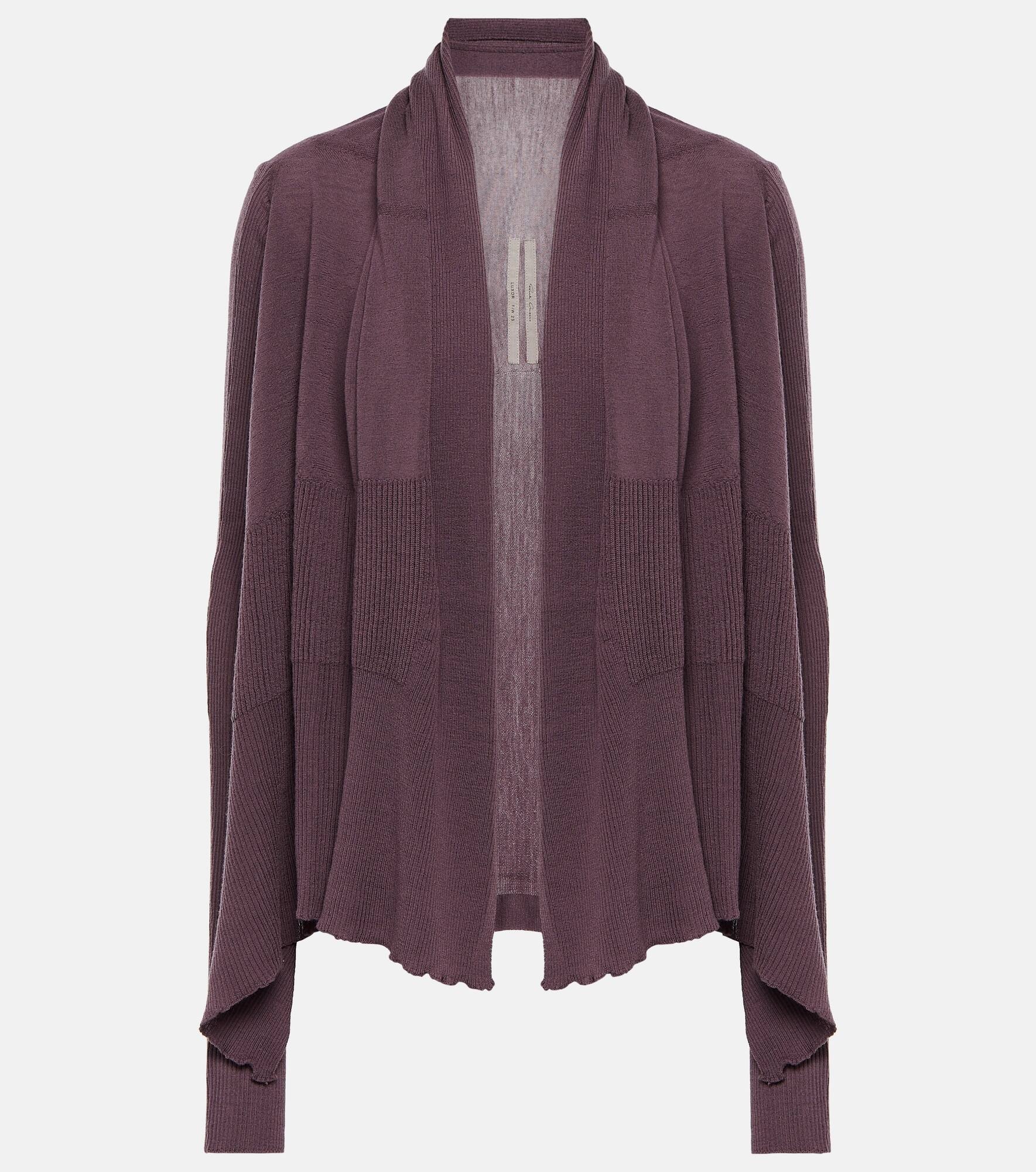 Virgin wool cardigan - 1