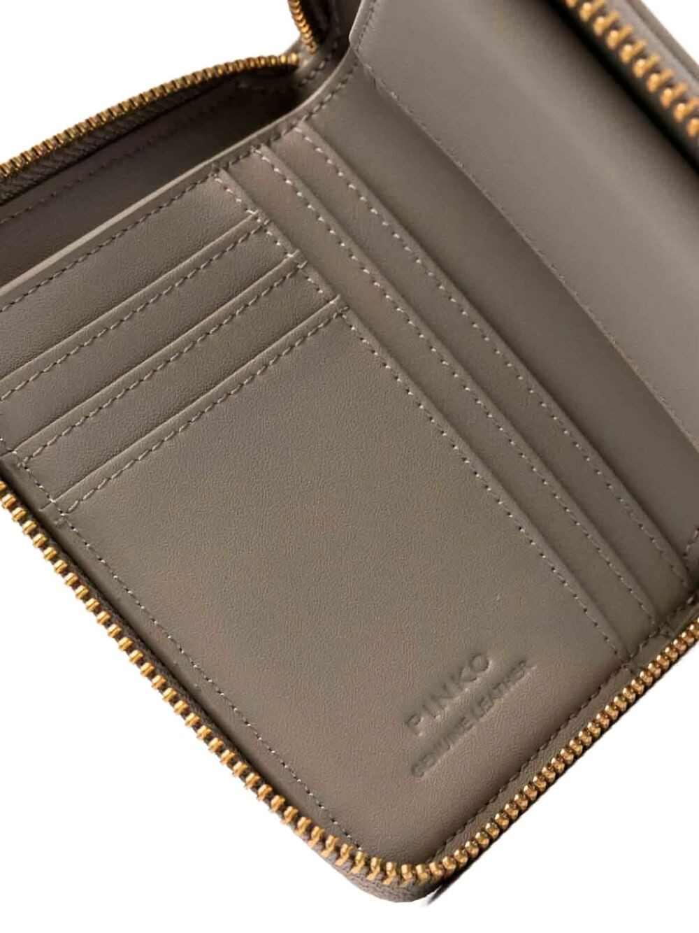 zip-around leather wallet - 3