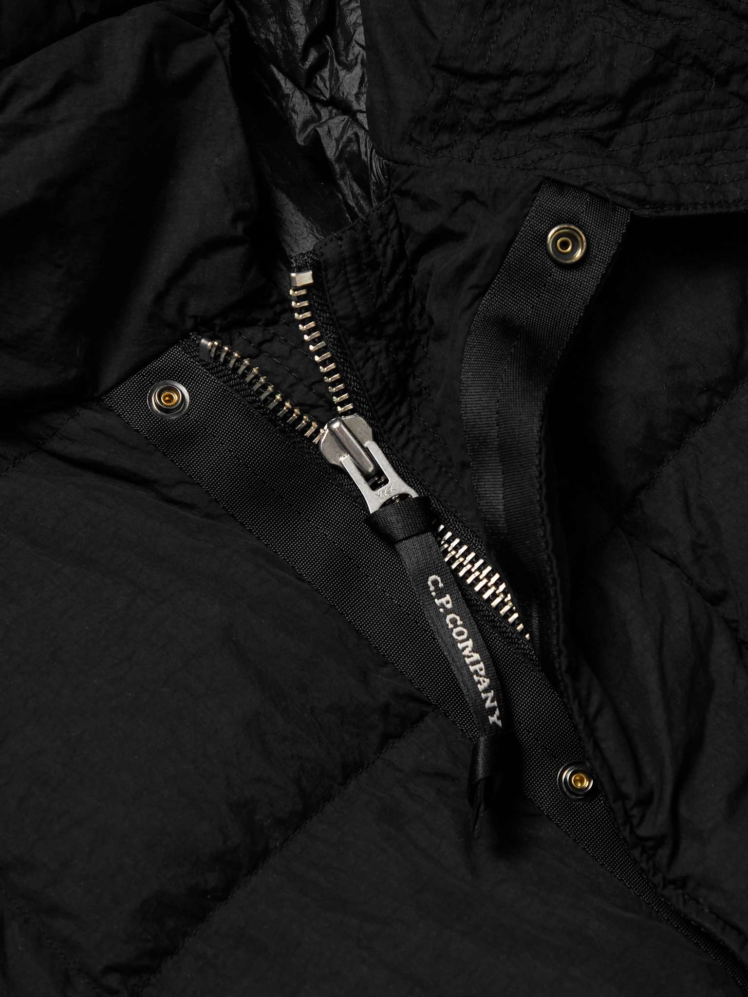 Hooded Quilted Shell Down Parka - 5