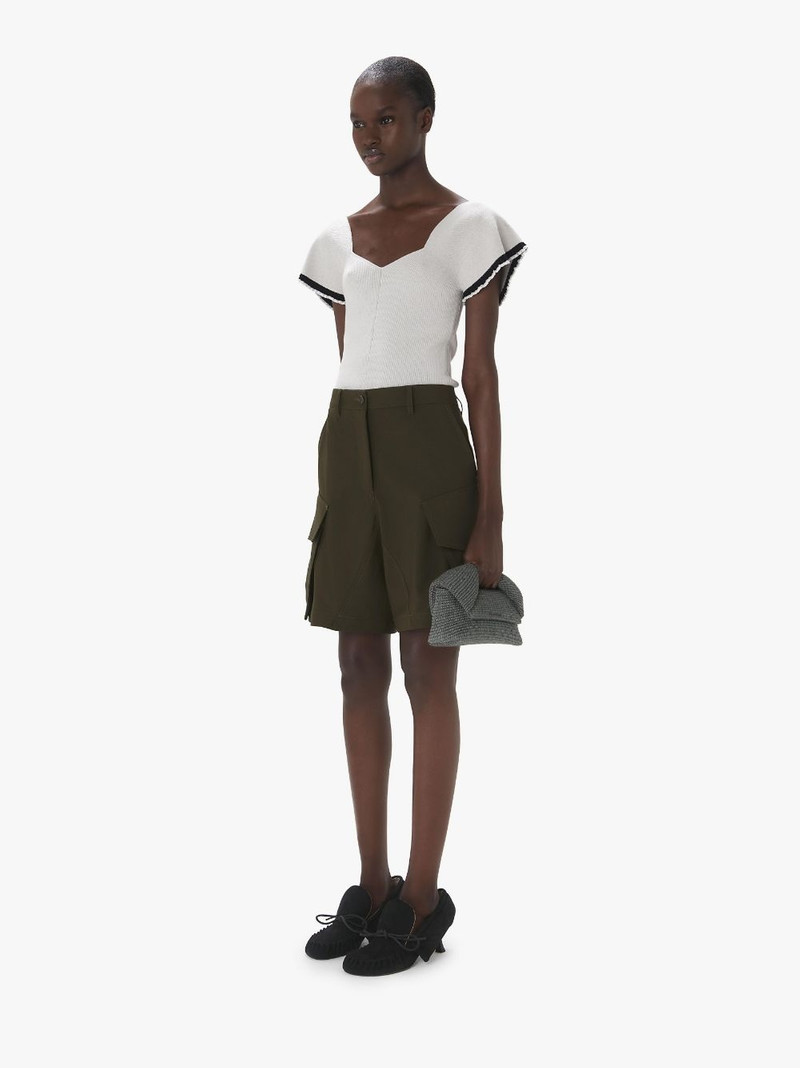 MEDIUM TWISTER - RAFFIA TOP HANDLE BAG 6