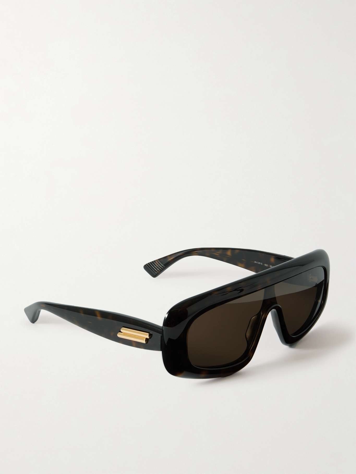 D-frame tortoiseshell acetate sunglasses - 3