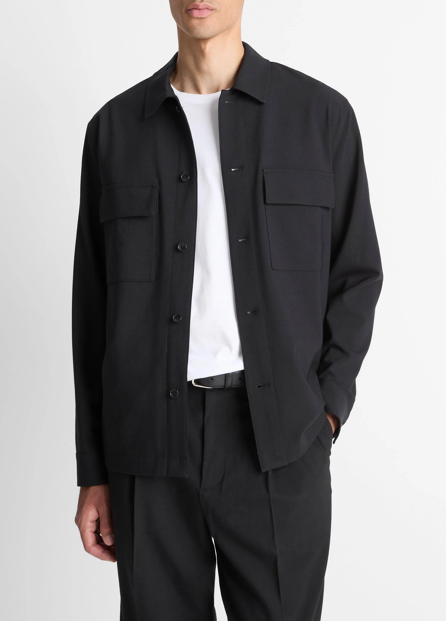 Tailored Shirt Jacket - 1