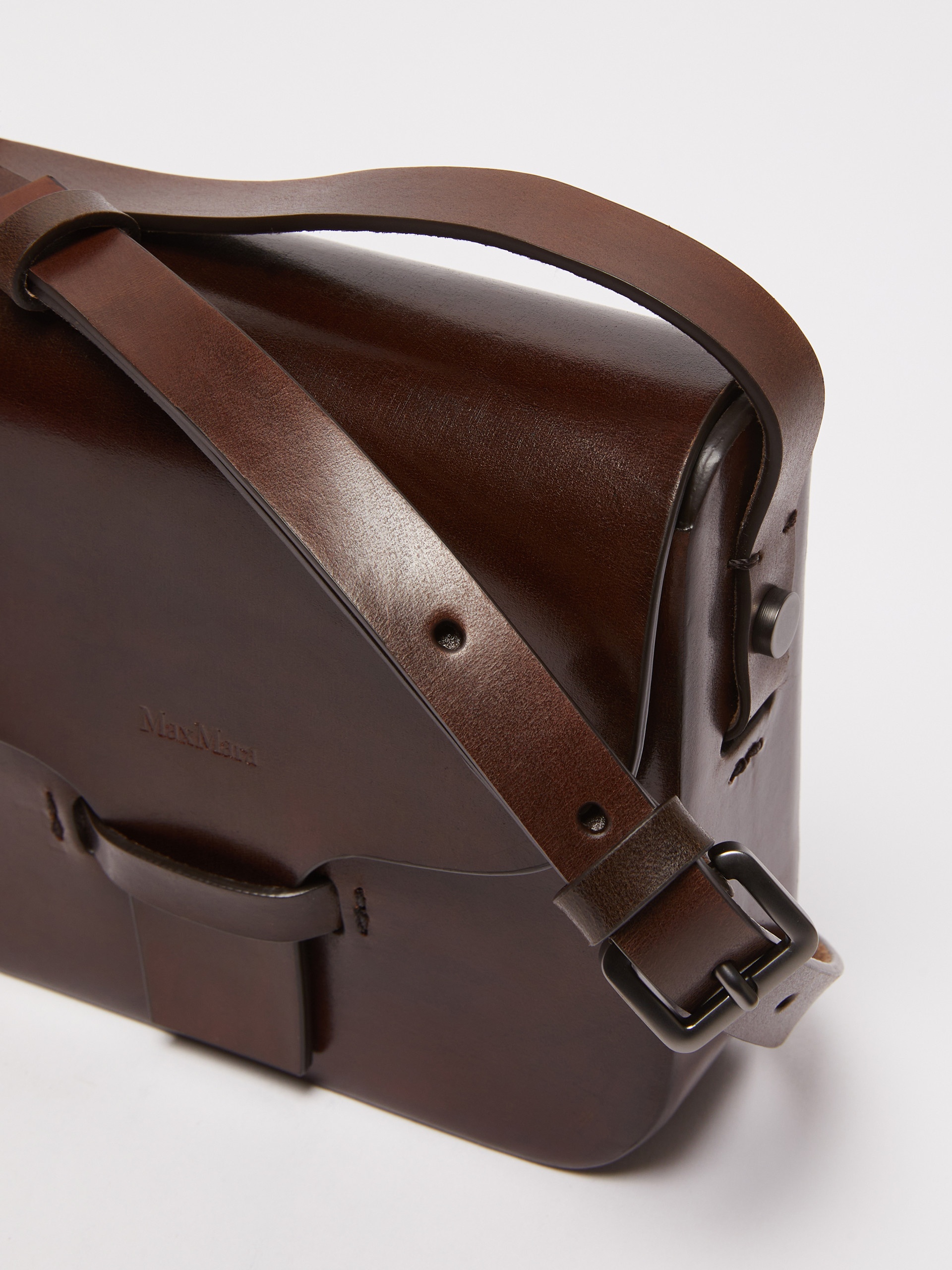 Leather shoulder bag - 4