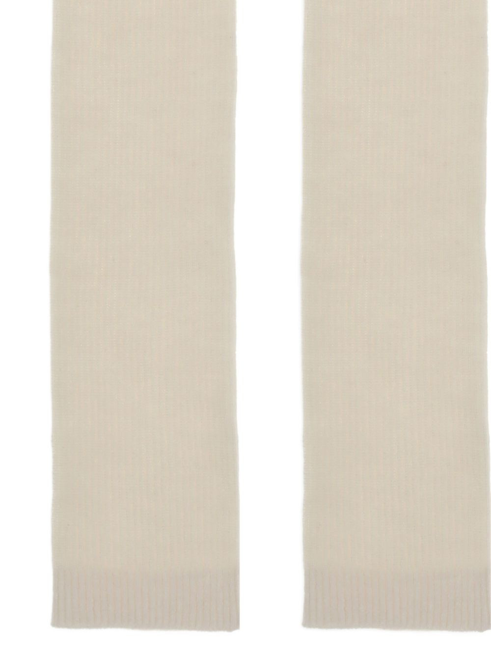 ribbed silk gloves - 2